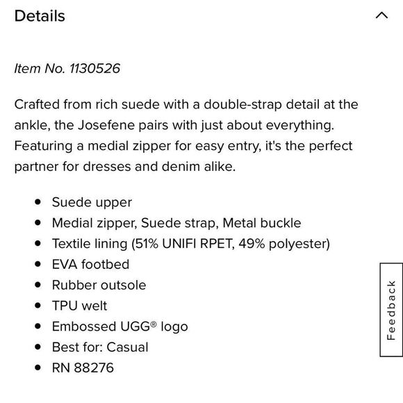 UGG Josefene Ankle Boots - Picture 9 of 9